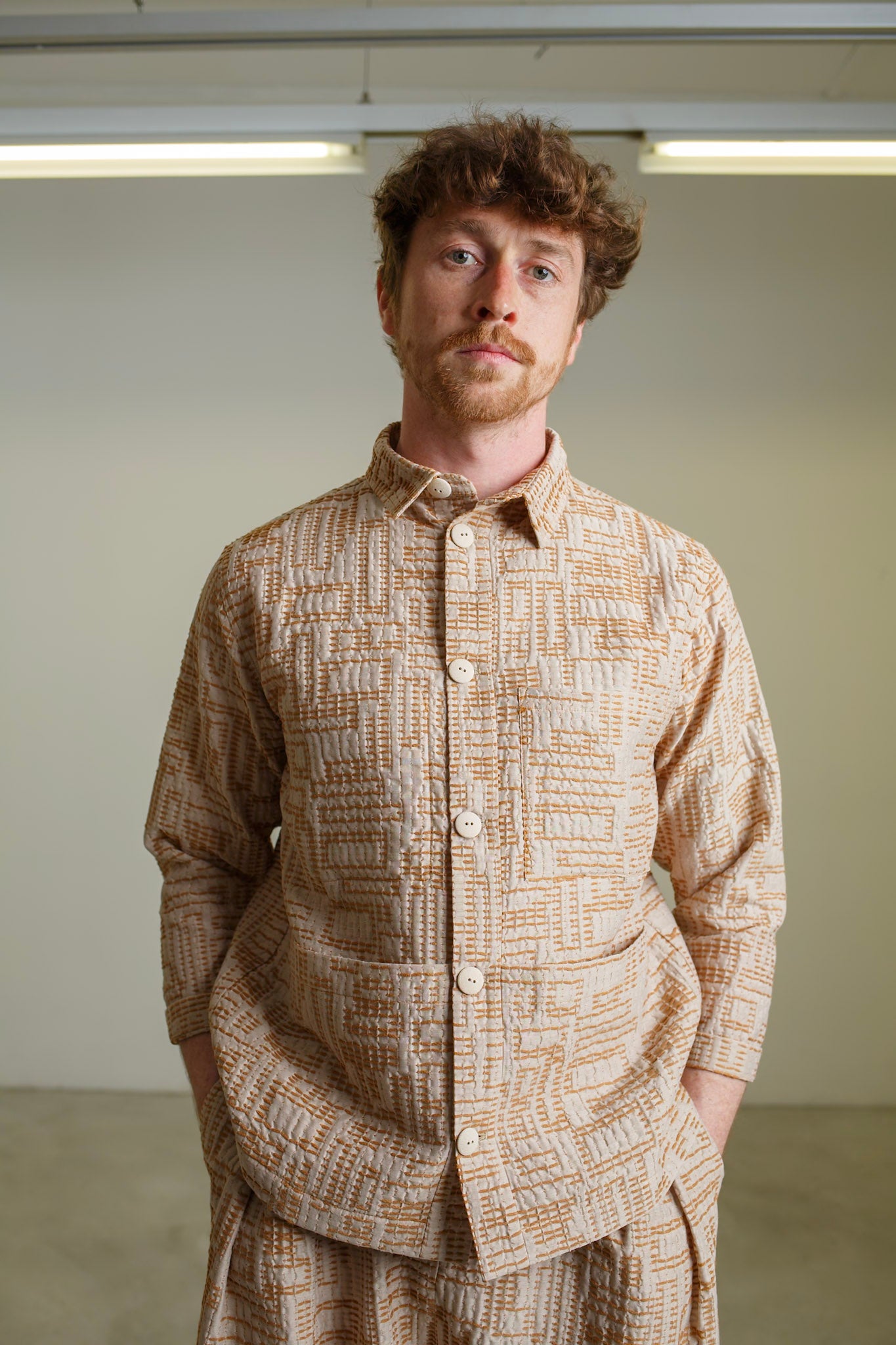 WJ01 - Beige Working Jacket
