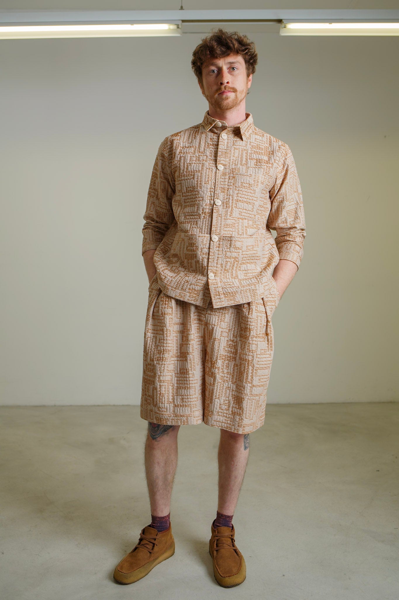 WJ01 - Beige Working Jacket