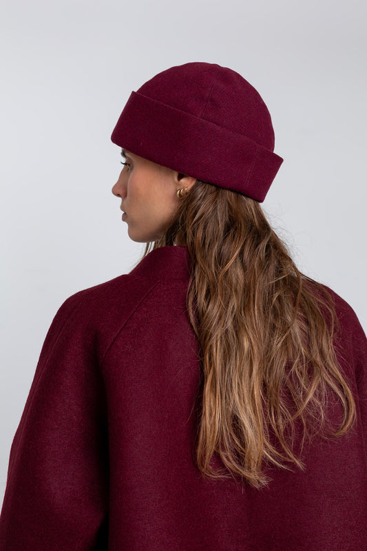 HAT - Grape Waterproof Merino Wool Beanie