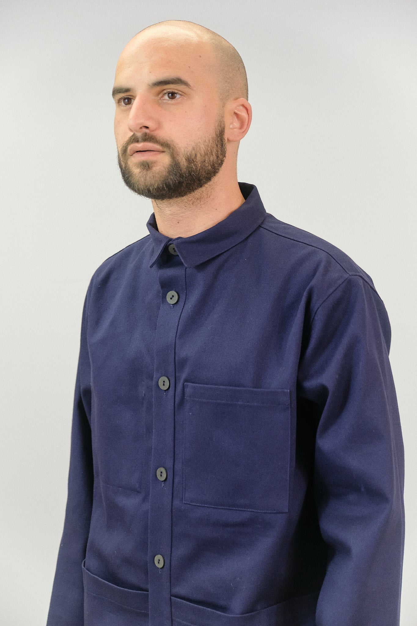 WJ01 - Navy Blue Working Jacket