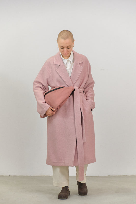 MA01 - Old Rose Spacious Belt Bag