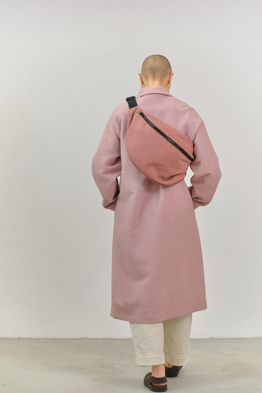 MA01 - Old Rose Spacious Belt Bag